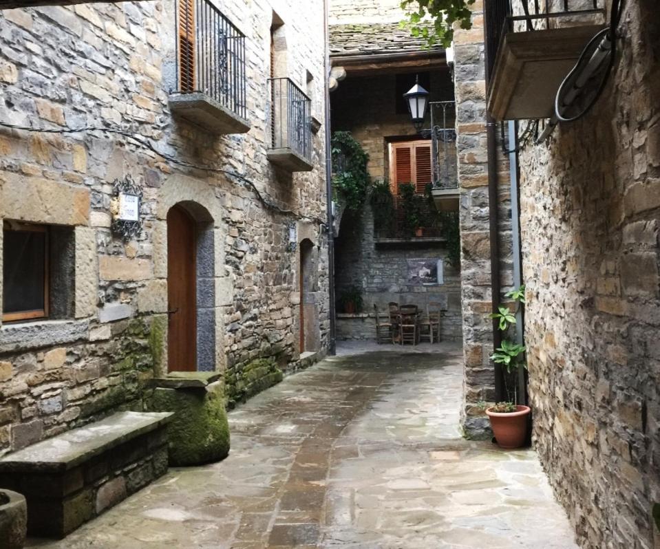 Casa Encuentra, En El Pirineo Al Lado De Ainsa El Pueyo de Araguás Exterior foto