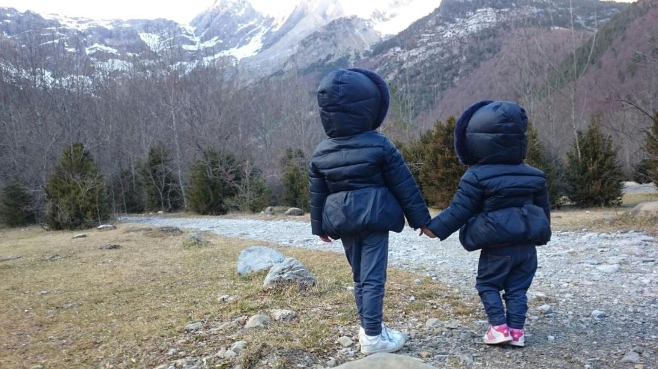 Casa Encuentra, En El Pirineo Al Lado De Ainsa El Pueyo de Araguás Exterior foto
